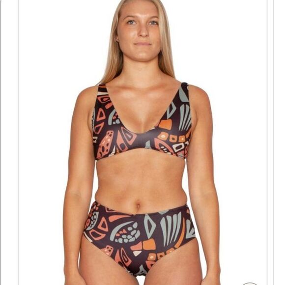 New Anthropologie Seea Brasilia Reversible Bikini Bottoms XS B-1310